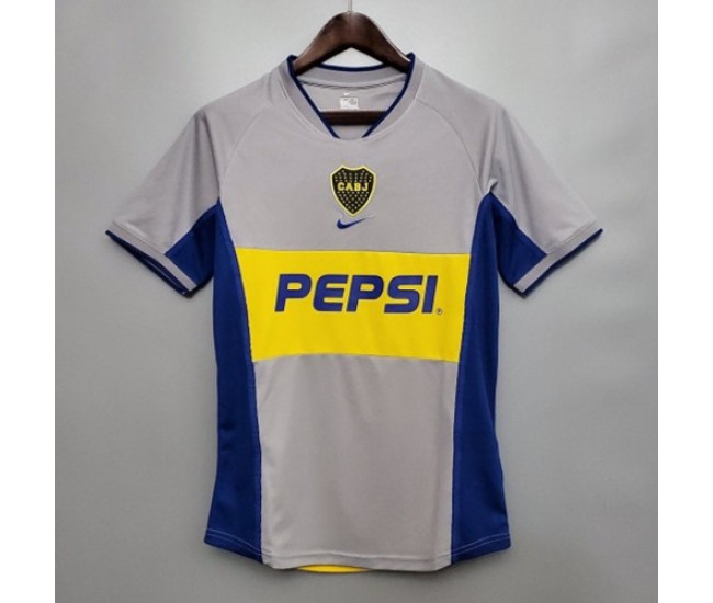 Camiseta Retro Boca Juniors Visitante 2002