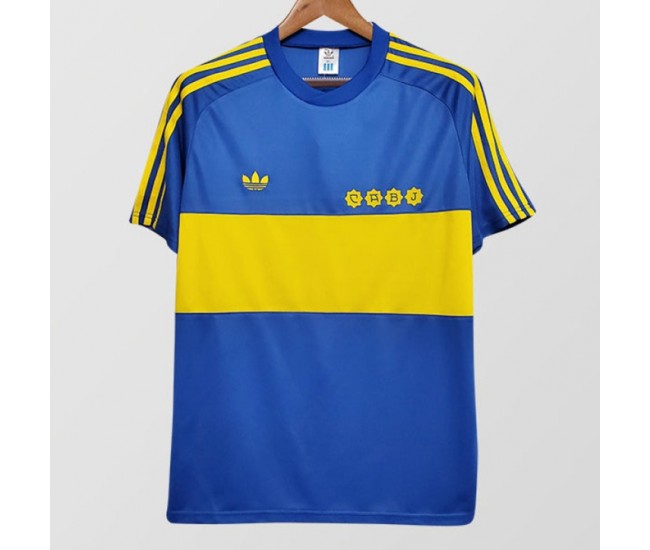 Camiseta Retro Boca Juniors Local 1981-1982