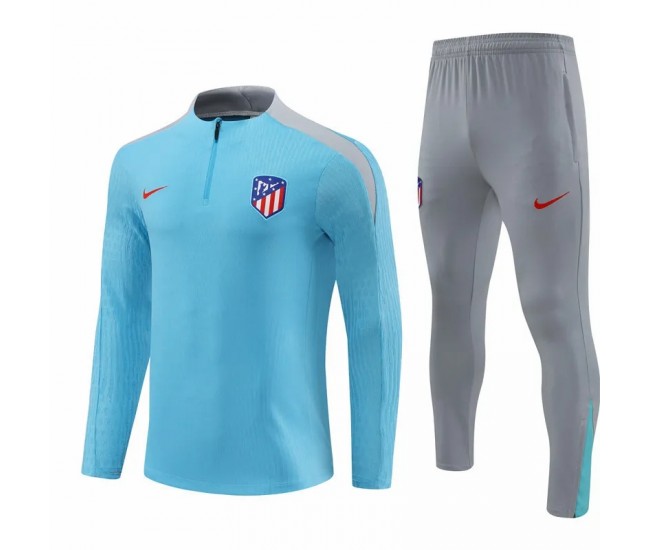 Chándal técnico de fútbol de entrenamiento para hombre azul del Atlético de Madrid 2024-25