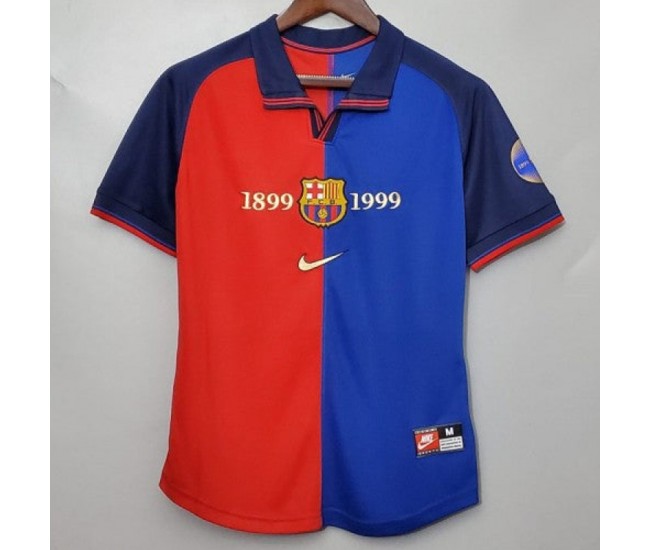 Camiseta Retro Centenario Local FC Barcelona 1899-1999