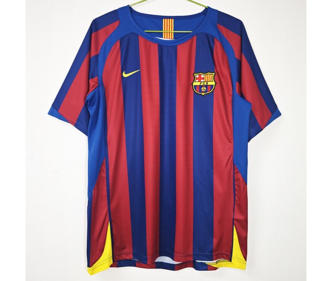 Camiseta Retro FC Barcelona Local 2005-2006