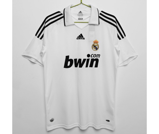 Camiseta Retro Real Madrid Local 2008-2009