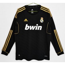 Camiseta retro visitante de manga larga del Real Madrid 2011-2012