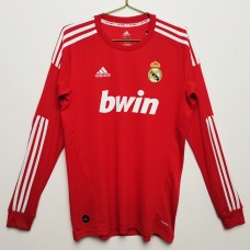 Camiseta retro de la tercera equipación de manga larga del Real Madrid 2011-2012