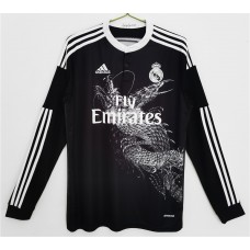 Camiseta retro de la tercera equipación de manga larga del Real Madrid 2014-2015