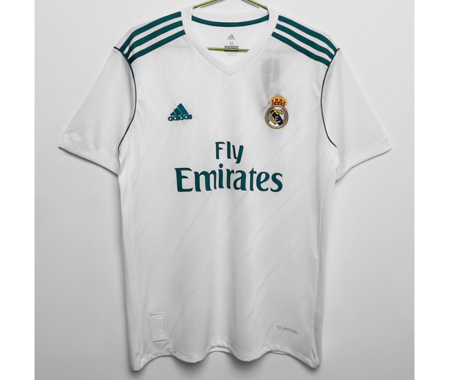 Camiseta Real Madrid Primera Equipación Retro 2017-2018