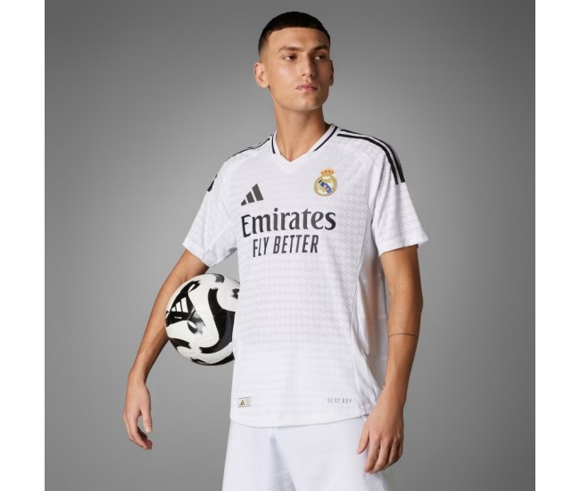 Camiseta Auténtica Local Real Madrid Hombre 24-25