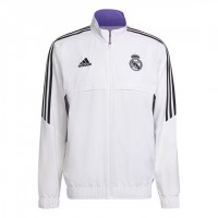 Chaqueta de presentación Real Madrid Hombre 23-24 Blanca