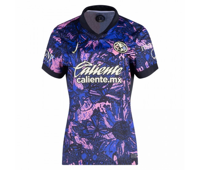 Tercera camiseta femenina del Club América 2024