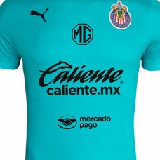 Camiseta de fútbol de portero de Chivas para hombre 2024