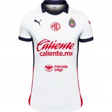 Camiseta de fútbol de visitante de Chivas para mujer 2024