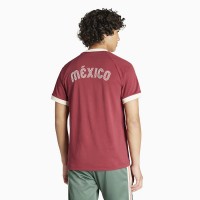 Camiseta de fútbol retro de visitante de México para hombre 1985