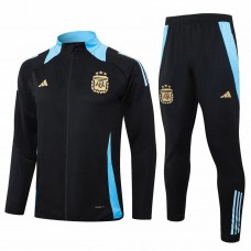 Chándal de fútbol de presentación de entrenamiento negro para hombre de Argentina 2024-25